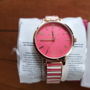 Watch by Worthington Pink/Gold